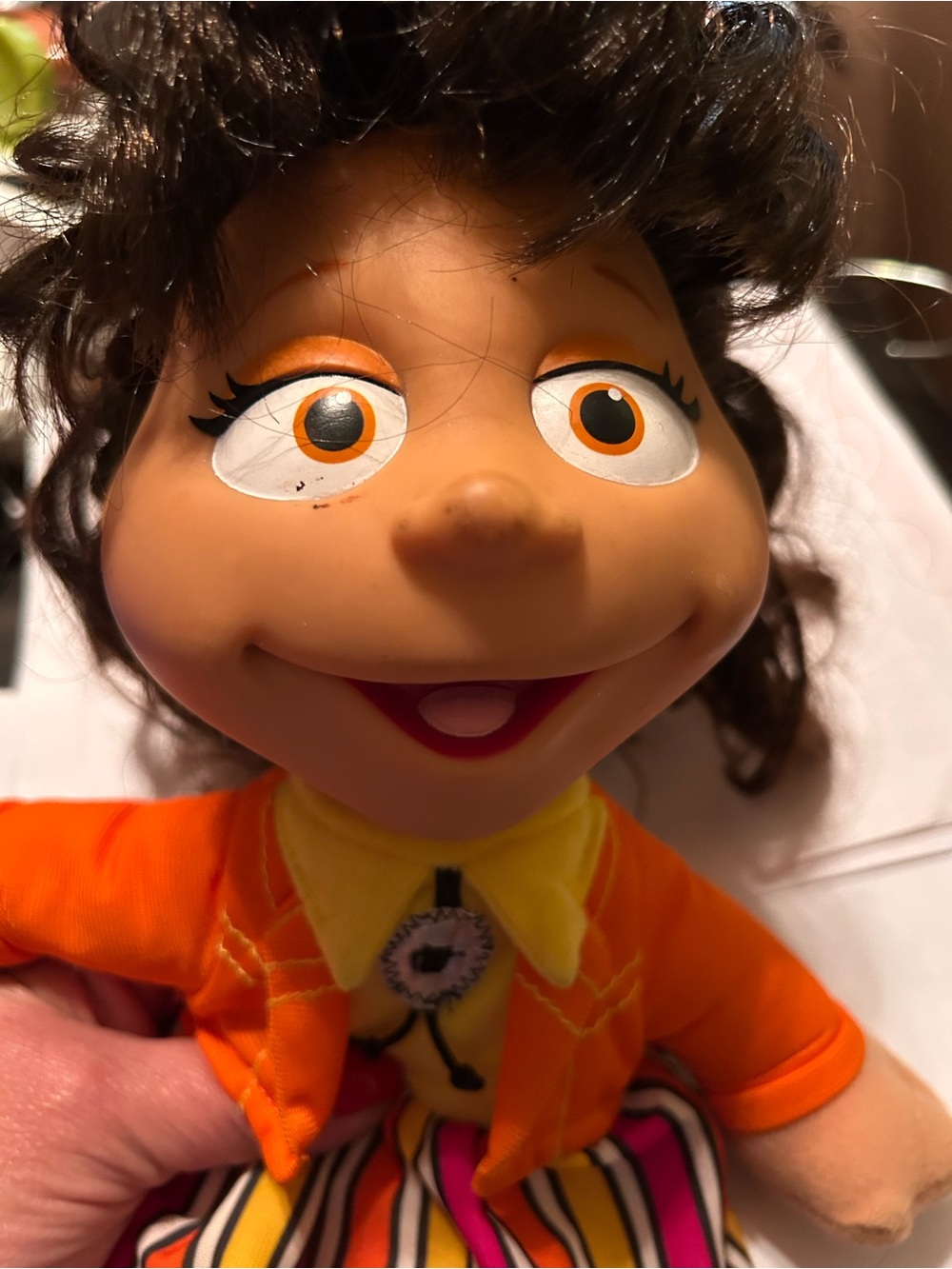 Vintage 1994 Fisher-Price The Puzzle Place "My Friend Kiki Flores" Plush Doll